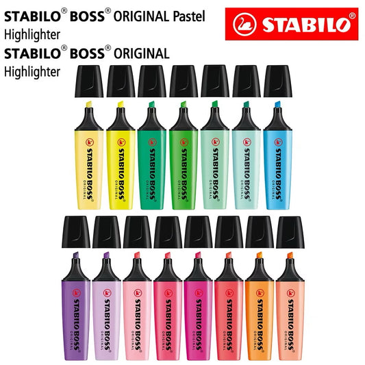 Stabilo Original & Pastel Highlighter in Set (15 Pcs)